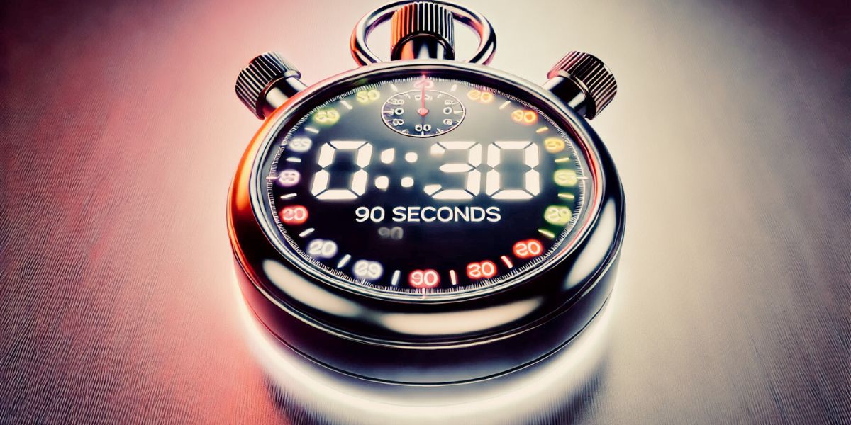 90-seconden-regel, methodiek, holi me